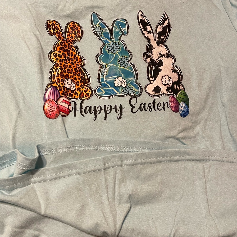 womens sz xl shirt baby blue